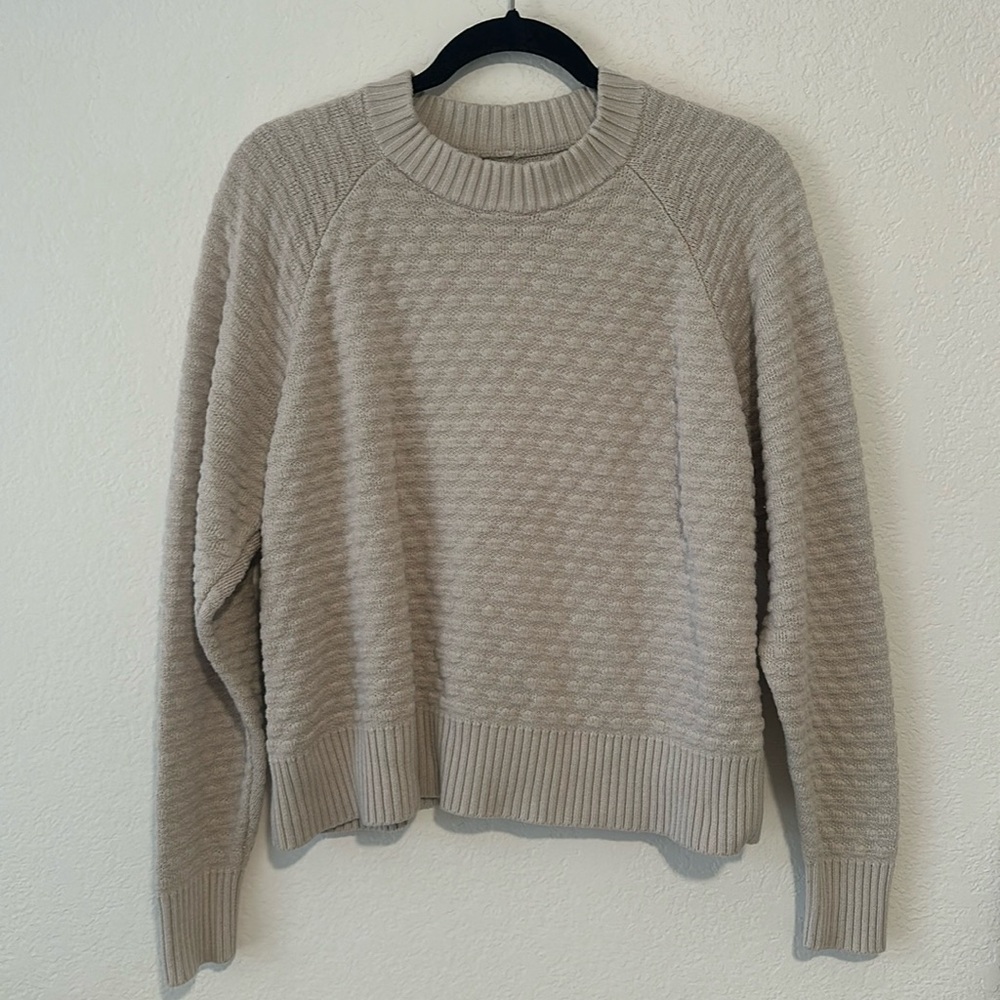 Lululemon Knit Bubble Sweater